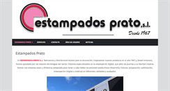 Desktop Screenshot of estampadosprato.com