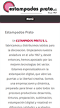 Mobile Screenshot of estampadosprato.com